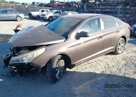 2017 Hyundai Sonata Se z USA, uszkodzony, nr VIN 5NPE24AF3HH513347